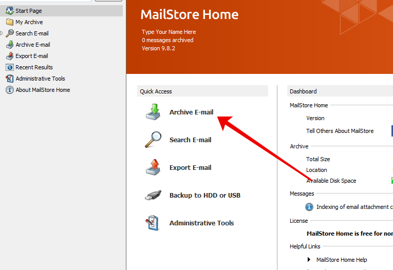 MailStore Home - Free Email Archiving & Backup for Home Users